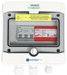 Hermetic distribution board EMITER with AC surge arrester type 1+2, B20A 3F